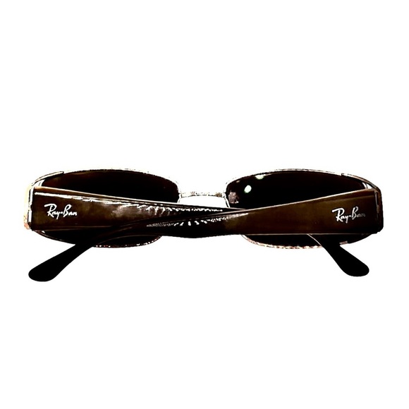 Ray-Ban‎ Brown & Tan Rectangle Eyeglass Frames. RB 6157 2531 - Picture 6 of 10